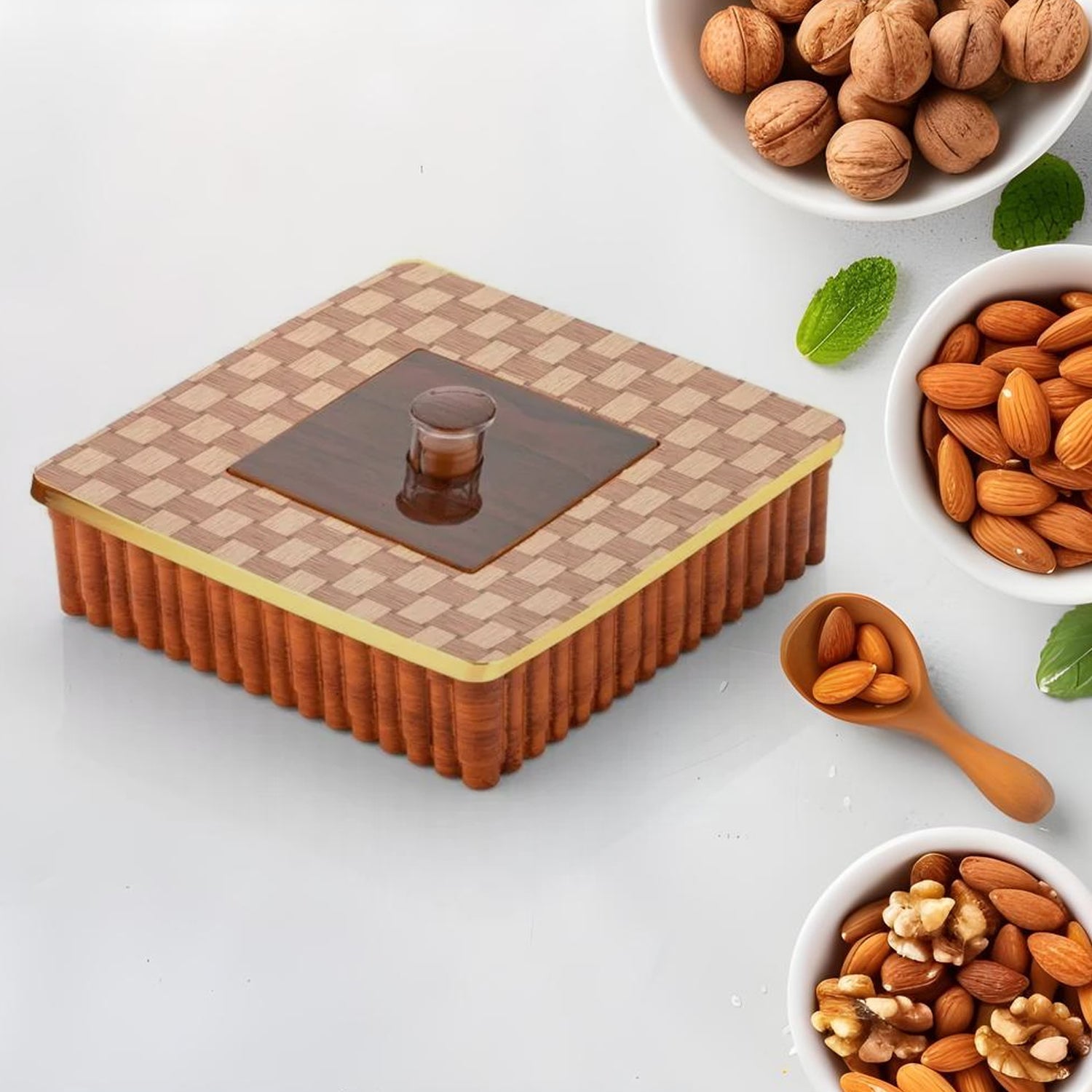 Exclusive Plastic Mukhvasdani Dry Fruit Organizer Exclusive Plastic Mukhvasdani Dry Fruit Organizer